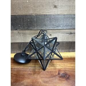Moravian Star Light Fixture Pendant Hanging Ceiling Light
